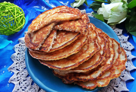 Pancake with bran